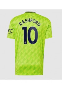 Manchester United Marcus Rashford #10 Voetbaltruitje 3e tenue 2022-23 Korte Mouw